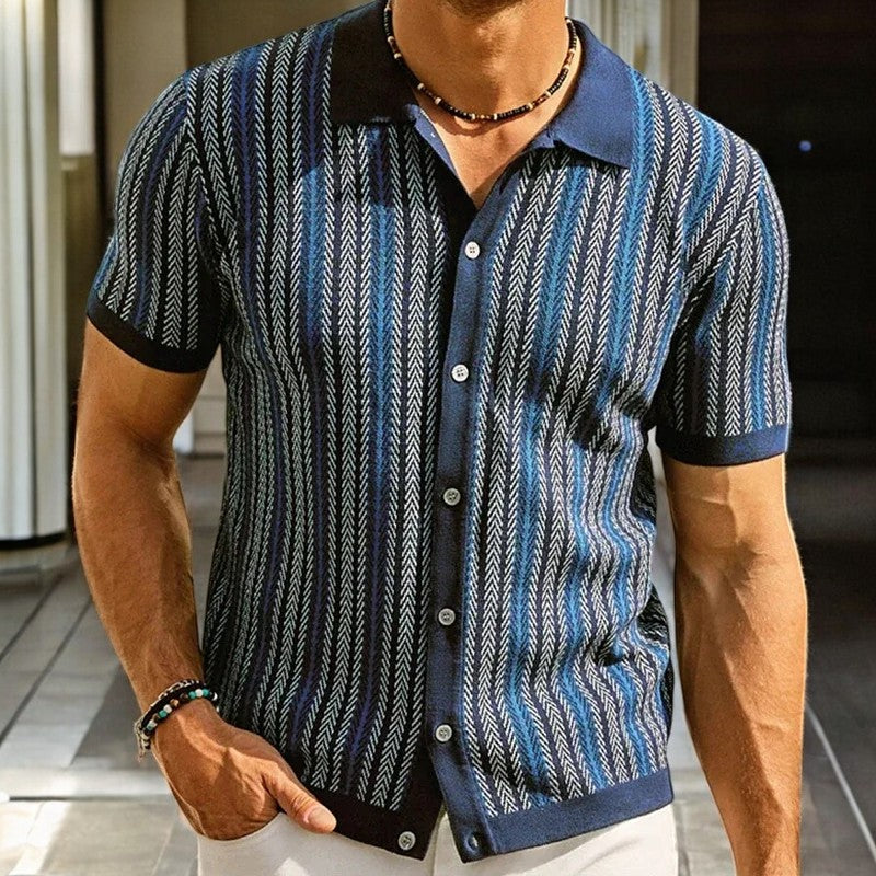 Men’s Button-Down Short Sleeve Shirt