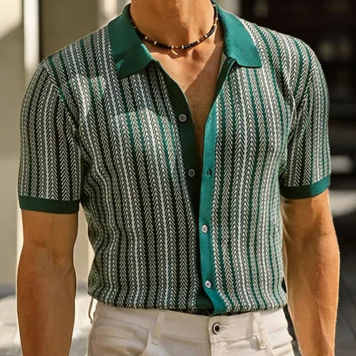 Men’s Button-Down Short Sleeve Shirt
