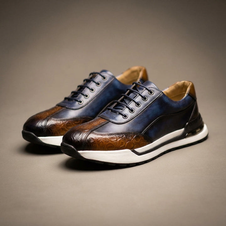 Classic Leather Sneakers for Men