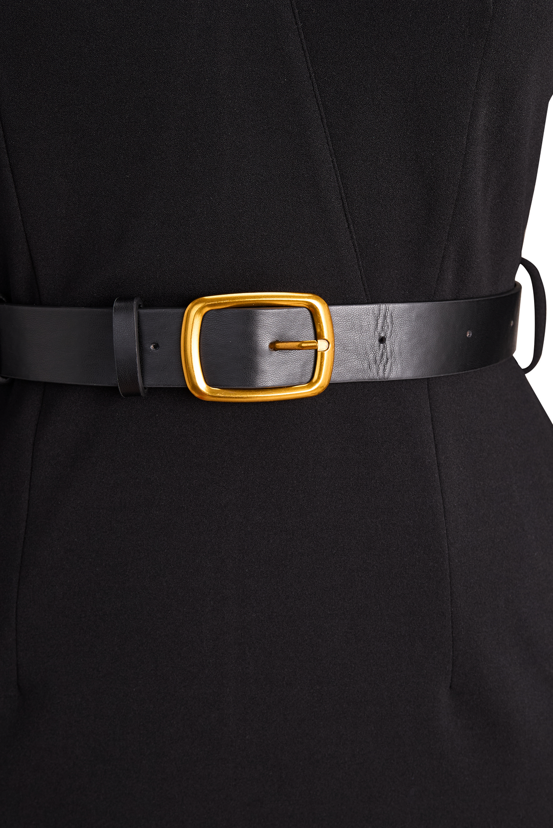 Refined Elegant Pencil Dress | Belted V Neck