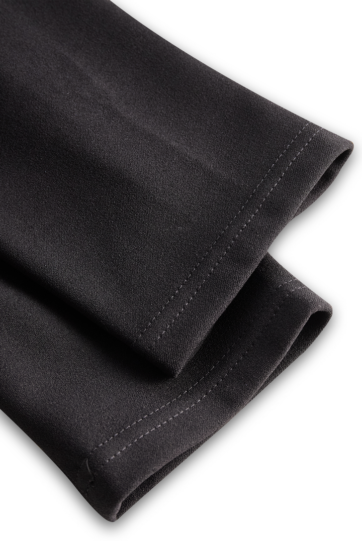 Refined Elegant Pencil Dress | Belted V Neck