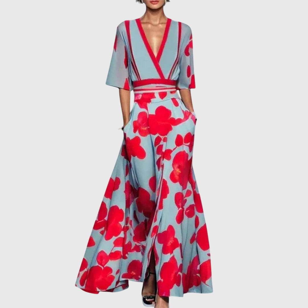 Women’s Elegant Maxi Dress | Floral