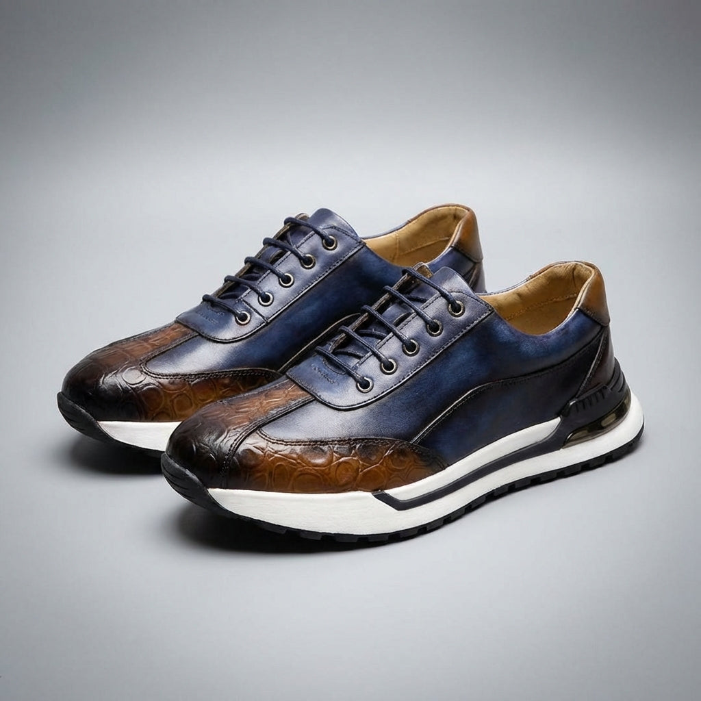 Classic Leather Sneakers for Men
