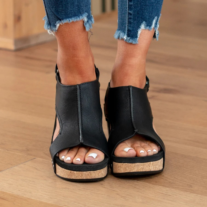 Women’s Suede Orthopedic Wedge Sandals