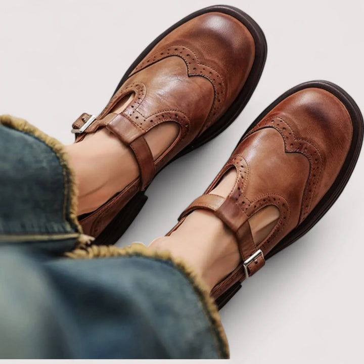 Women's Buckle Strap | Orthopedic Mary Jane Shoes