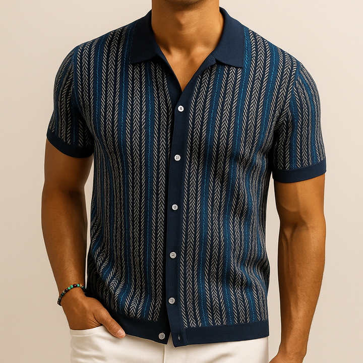 Men’s Button-Down Short Sleeve Shirt