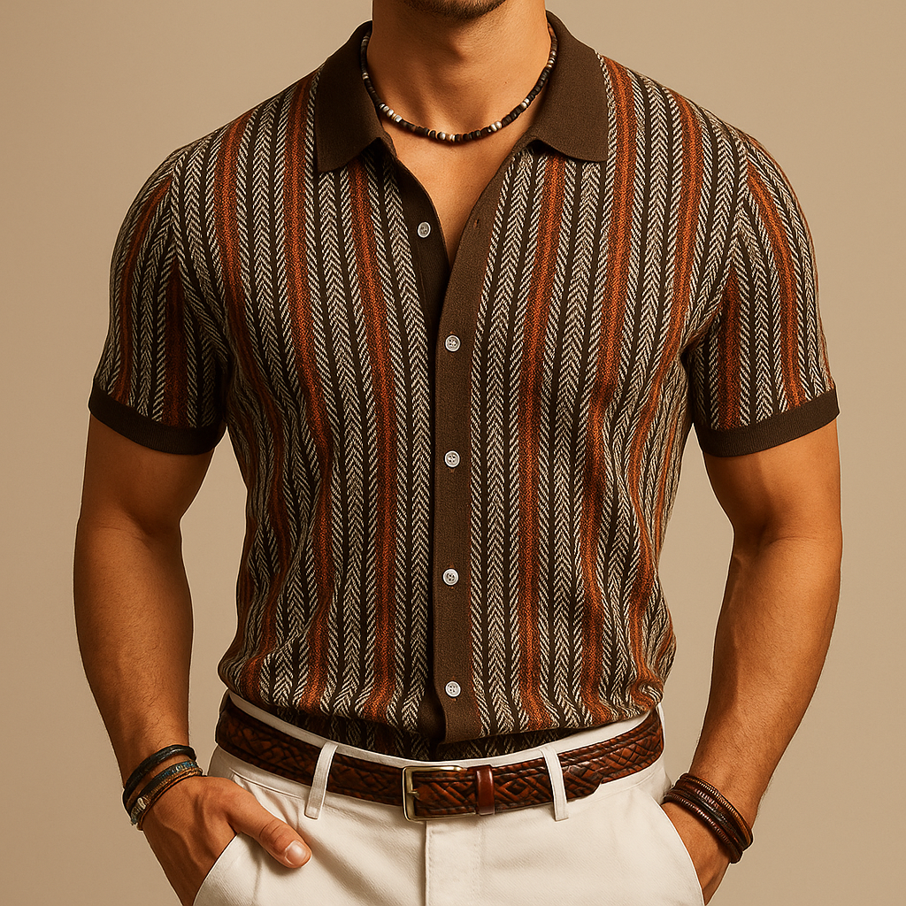 Men’s Button-Down Short Sleeve Shirt