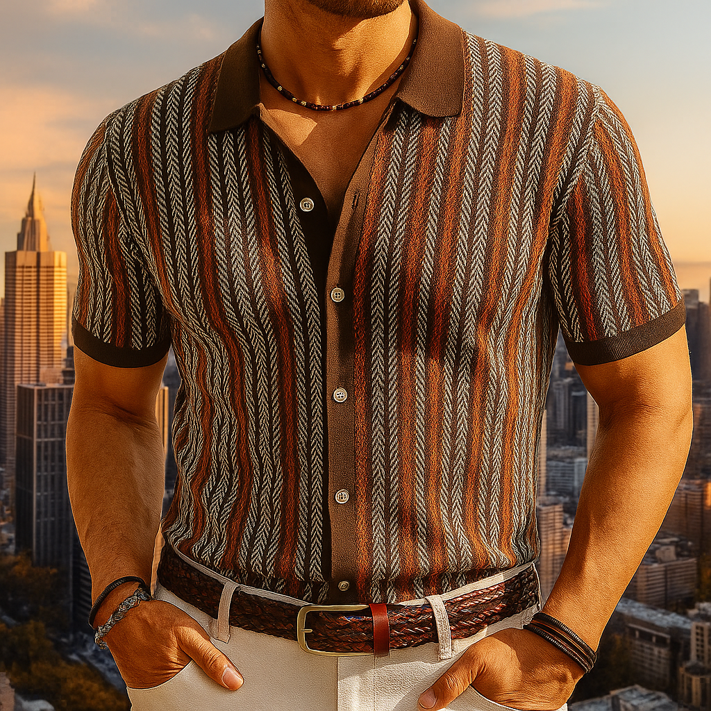 Men’s Button-Down Short Sleeve Shirt