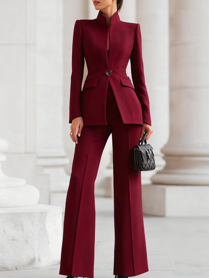 Elegant Blazer & Trouser Suit Set Women’s