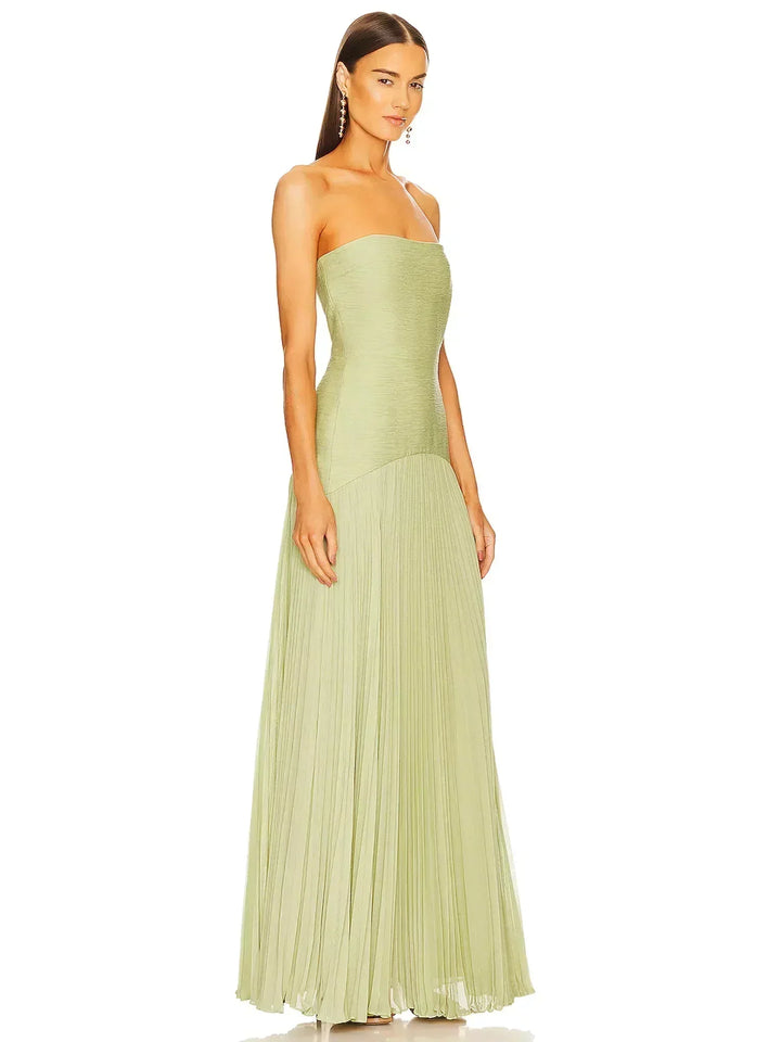 Flowey Green Maxi Dress