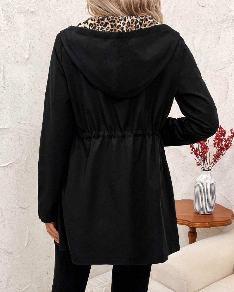 Women's Reversible Hooded Coat
