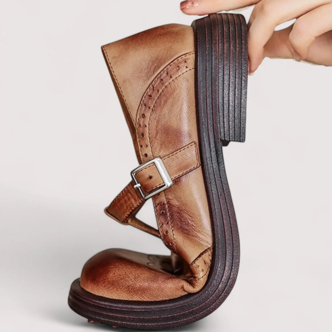 Women's Buckle Strap | Orthopedic Mary Jane Shoes
