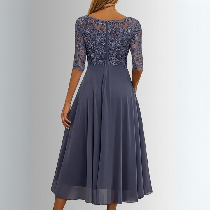 Women’s Elegant Lace Dress | Midi