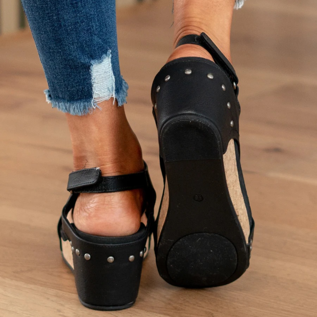 Women’s Suede Orthopedic Wedge Sandals