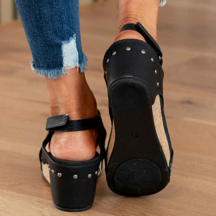 Women’s Suede Orthopedic Wedge Sandals