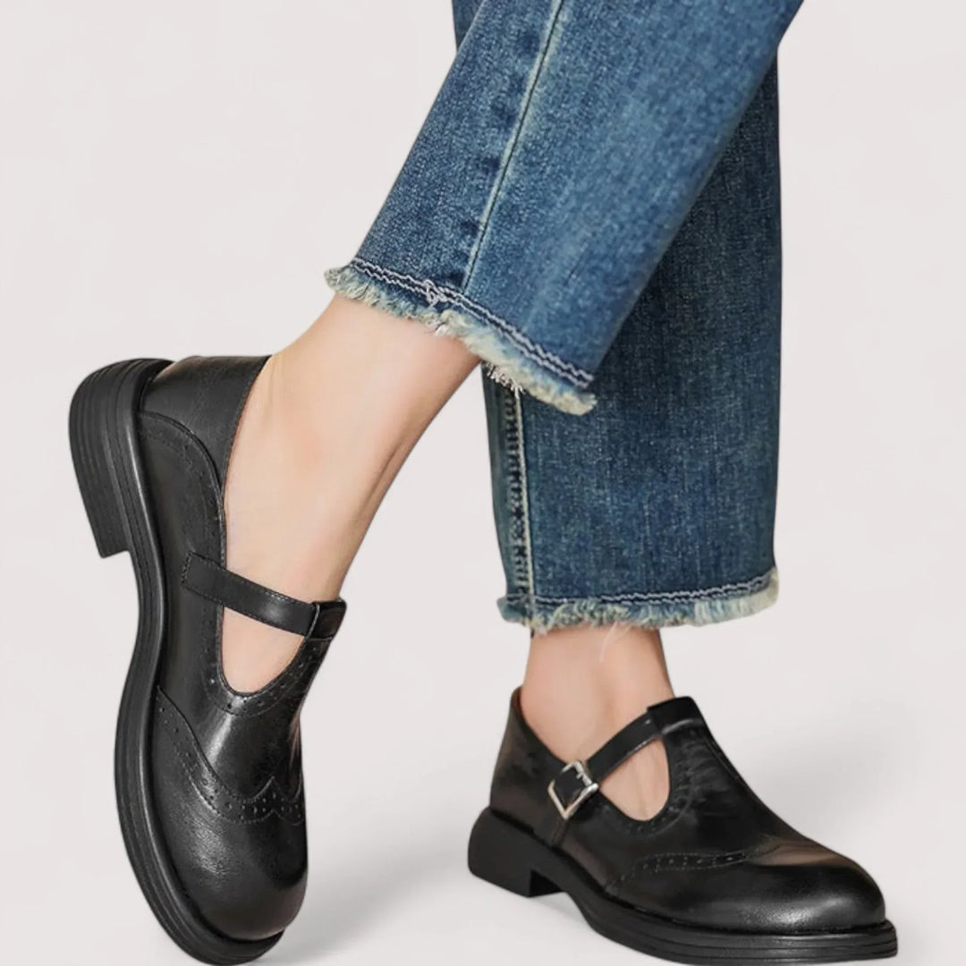 Women's Buckle Strap | Orthopedic Mary Jane Shoes