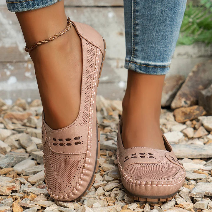 Women's Loafers | Perforated Slip On