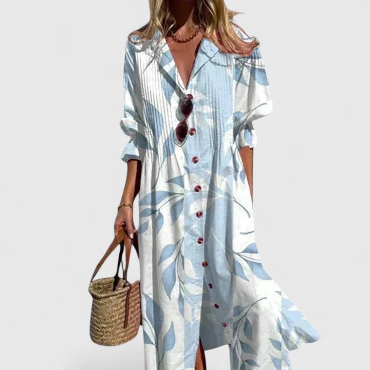 Elegant Boho Maxi Dress | Women’s Floral
