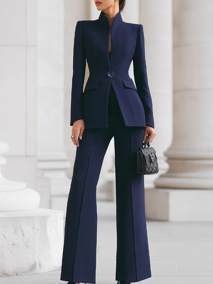 Elegant Blazer & Trouser Suit Set Women’s