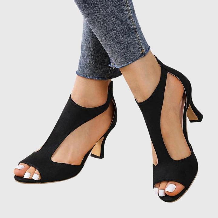 Women’s Peep Toe Heels | Cut Out