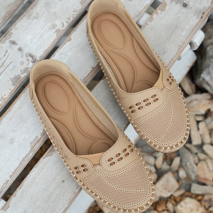 Women's Loafers | Perforated Slip On