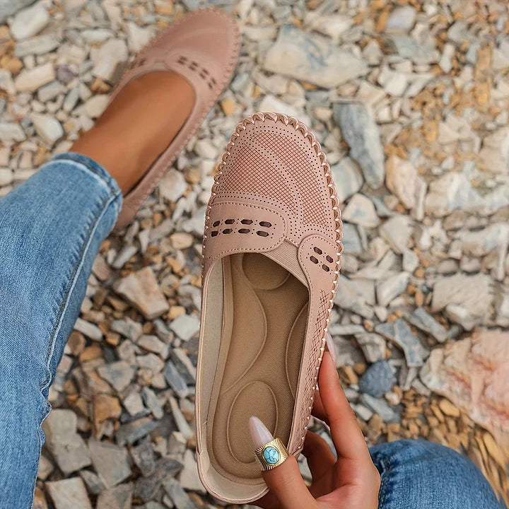 Women's Loafers | Perforated Slip On