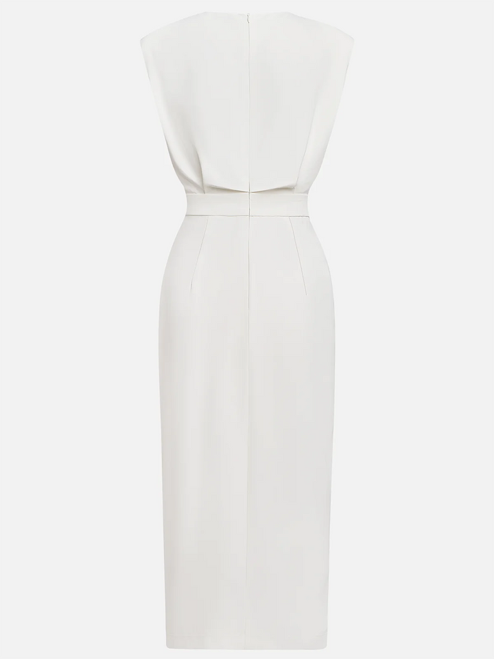 Women's Elegant Charm Effortless Midi Dress