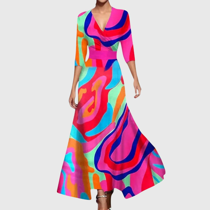 Women’s Elegant Maxi Dress | Floral