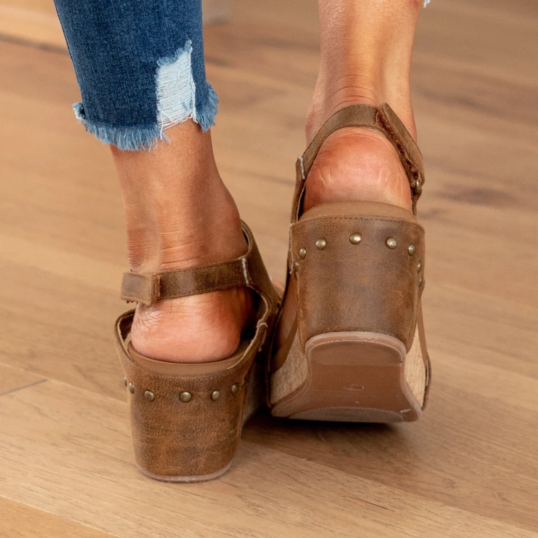 Women’s Suede Orthopedic Wedge Sandals