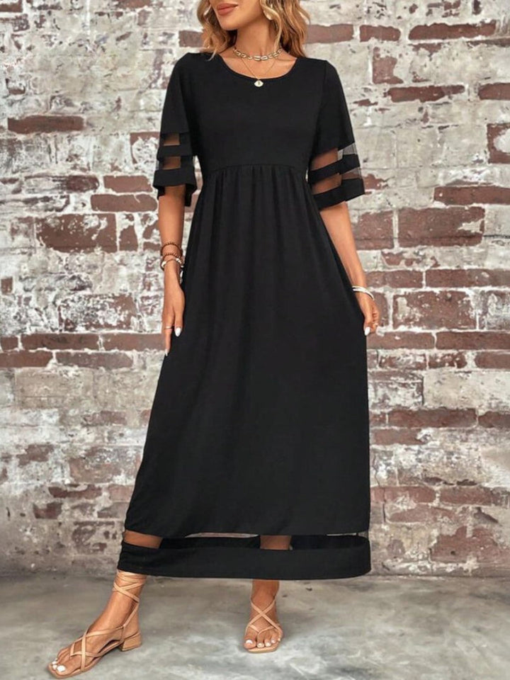 Women's Chic Tummy Flatering | Maxi Dress