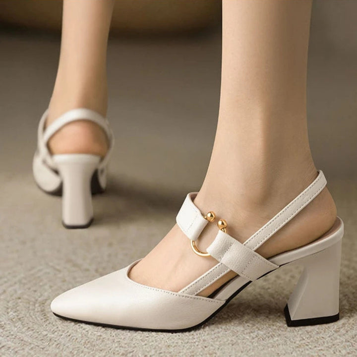 Orthopedic Comfort Heels | Pointed Toe