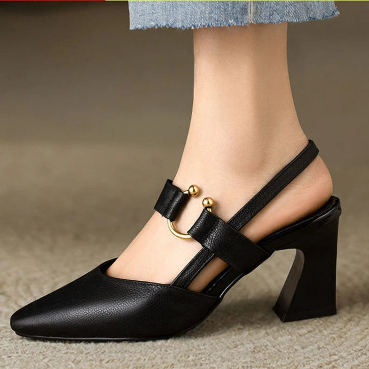 Orthopedic Comfort Heels | Pointed Toe