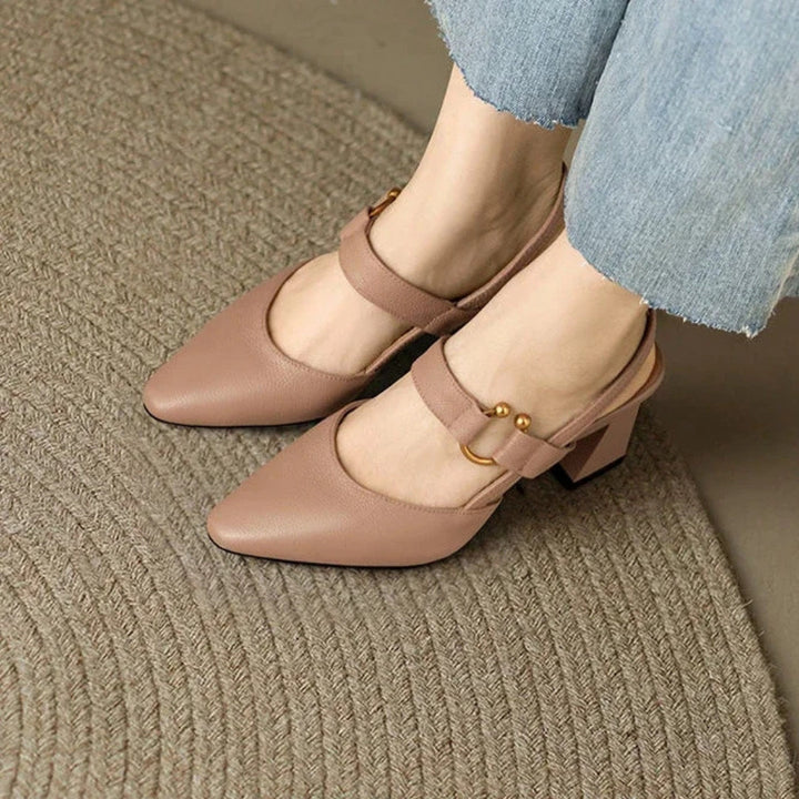 Orthopedic Comfort Heels | Pointed Toe
