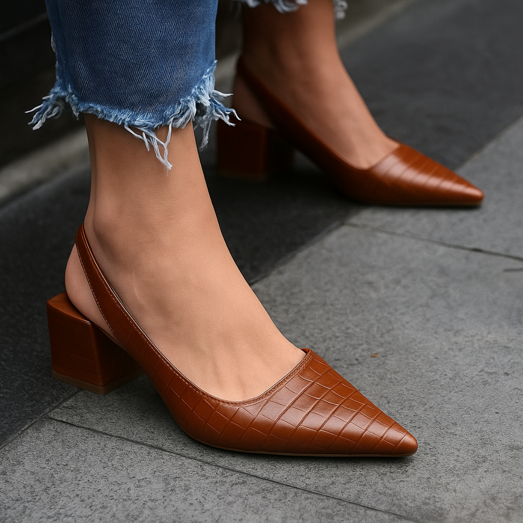 Women's Comfortable Heels | Pointed Toe