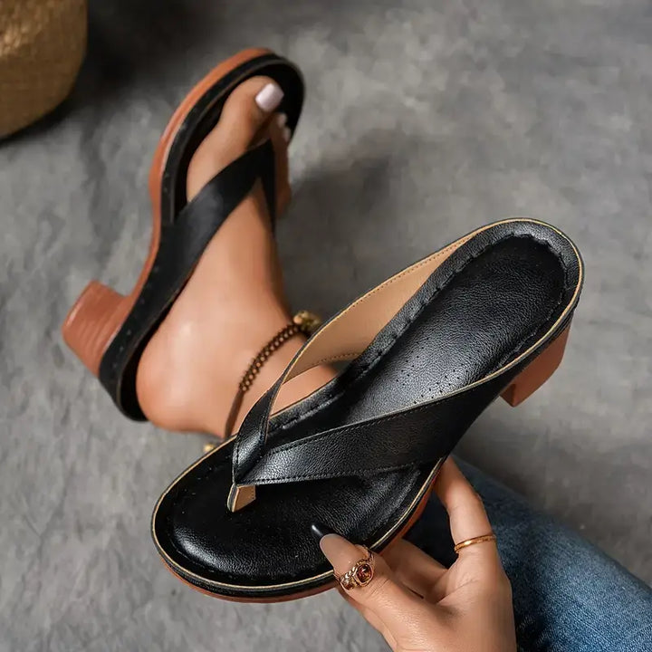 Women's Orthopedic Heeled Slippers