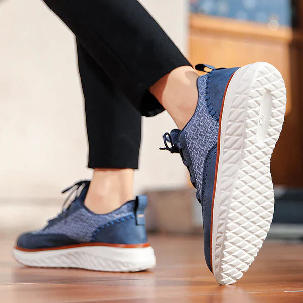 Classic Low-Top Leather Sneakers