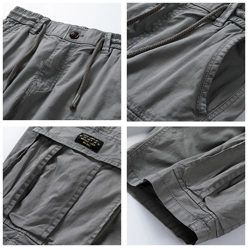 Men’s Multi-Pocket Cargo Shorts