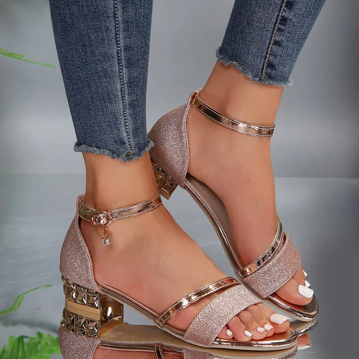 Block Heel Sandals | Women’s Ankle Strap