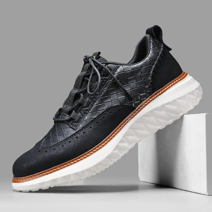Classic Low-Top Leather Sneakers