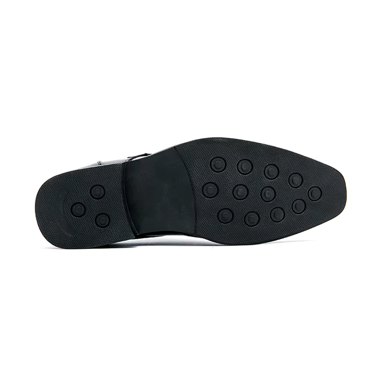 Men’s Monk Strap Brogue Dress Shoes