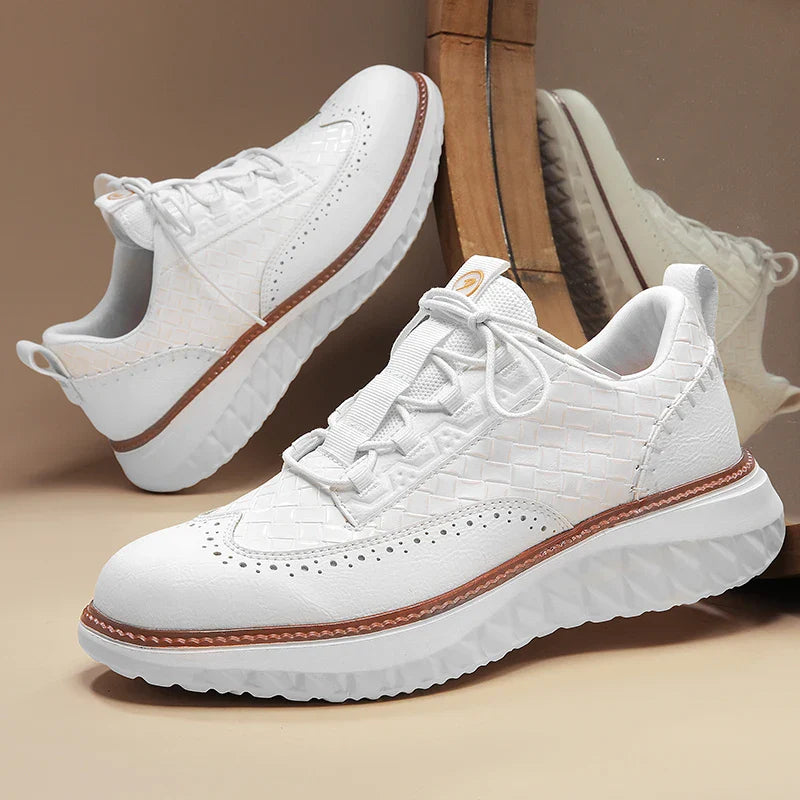 Classic Low-Top Leather Sneakers