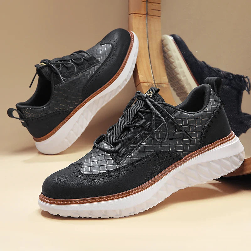 Classic Low-Top Leather Sneakers