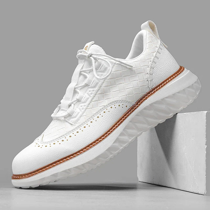 Classic Low-Top Leather Sneakers