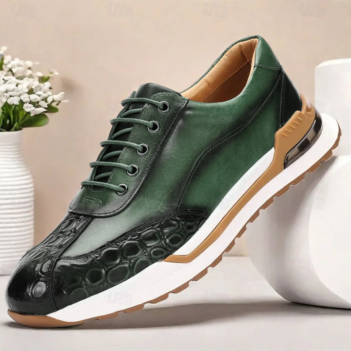 Classic Leather Sneakers for Men