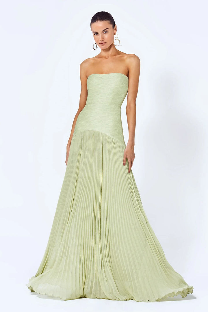 Flowey Green Maxi Dress