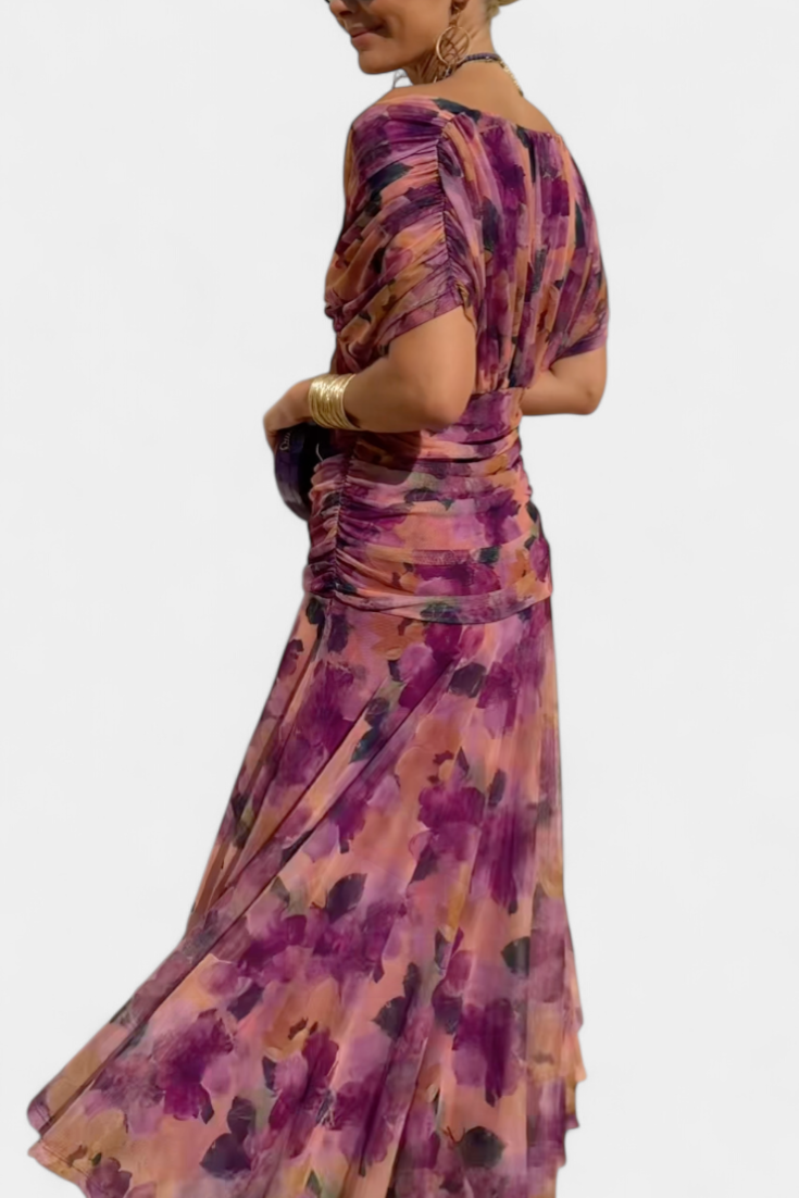 Elegant Evening Dress | Off Shoulder