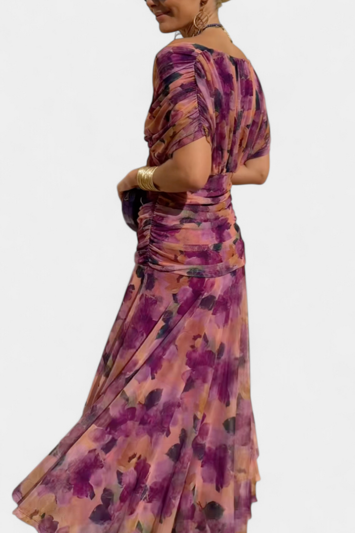Elegant Evening Dress | Off Shoulder