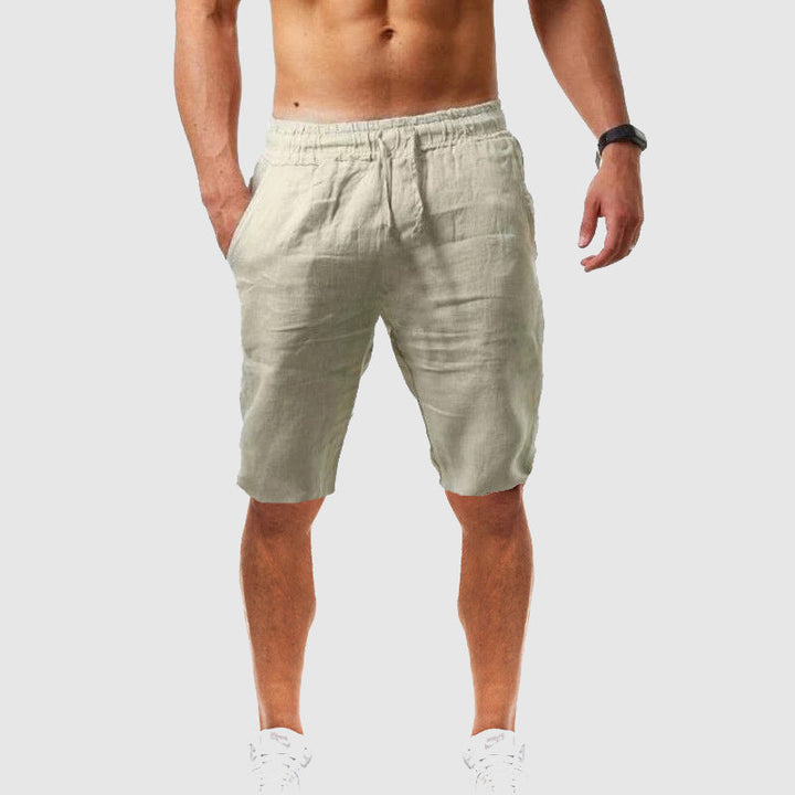 Men's Summer Shorts | Drawstring Knee Length
