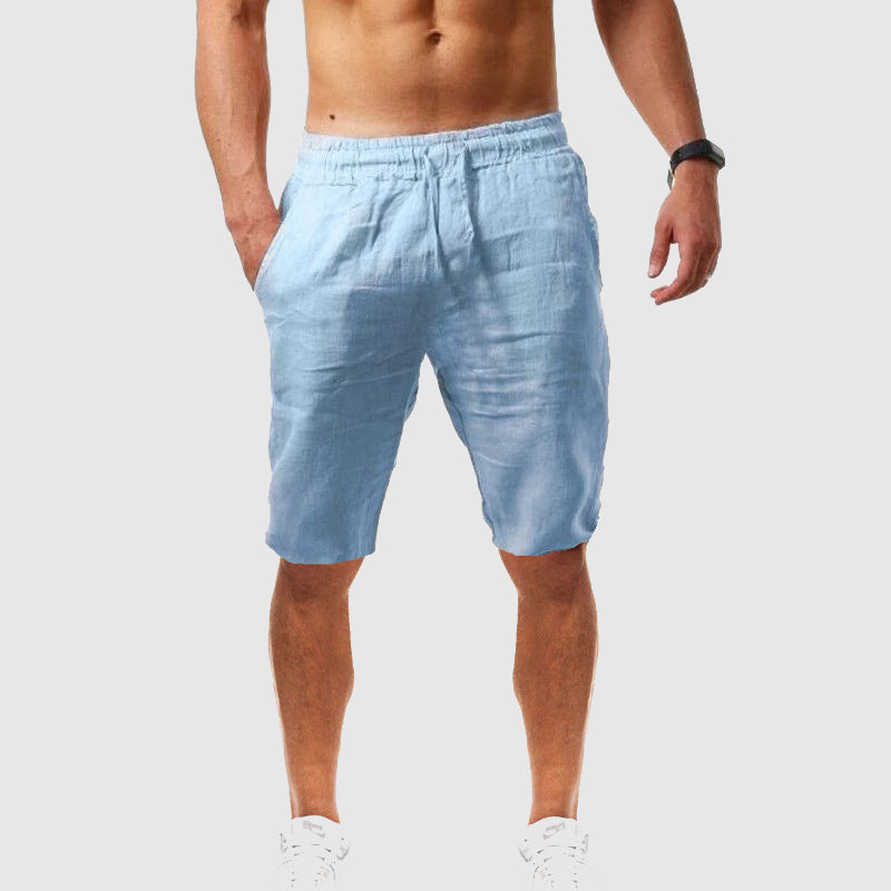 Men's Summer Shorts | Drawstring Knee Length
