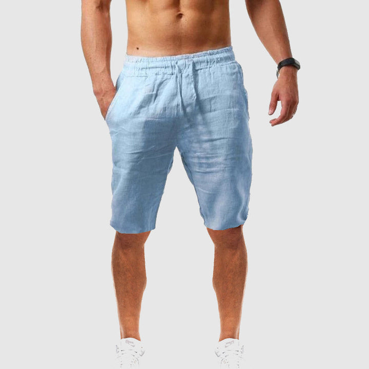 Men's Summer Shorts | Drawstring Knee Length